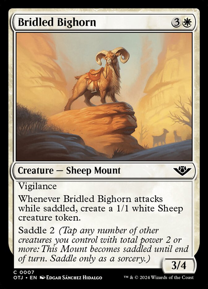 Bridled Bighorn (7) - Outlaws of Thunder Junction (OTJ)