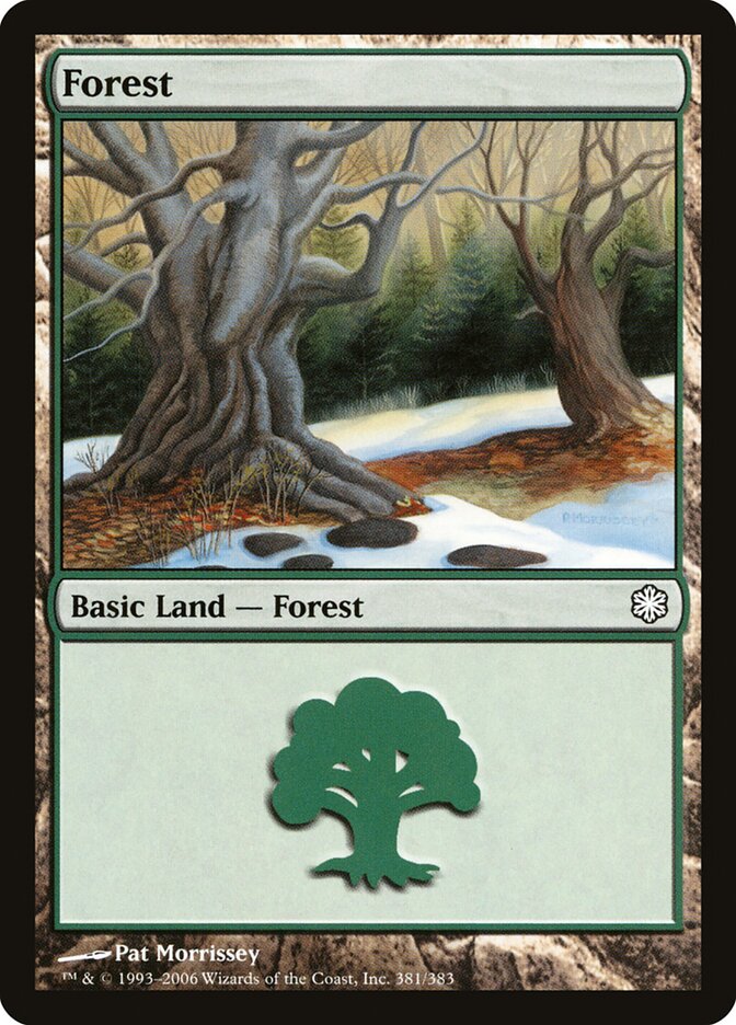 Forest (381) - Coldsnap Theme Decks (CST)