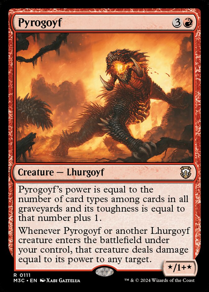 Pyrogoyf - [Foil] Modern Horizons 3 Commander (M3C)