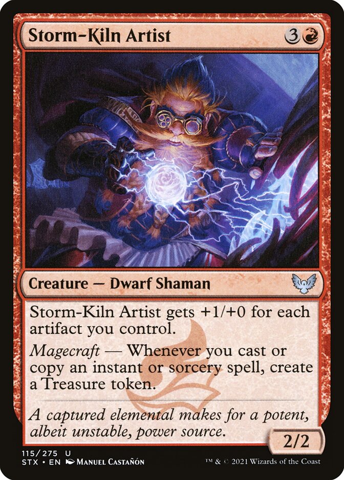 Storm-Kiln Artist (115) - Strixhaven: School of Mages (STX)