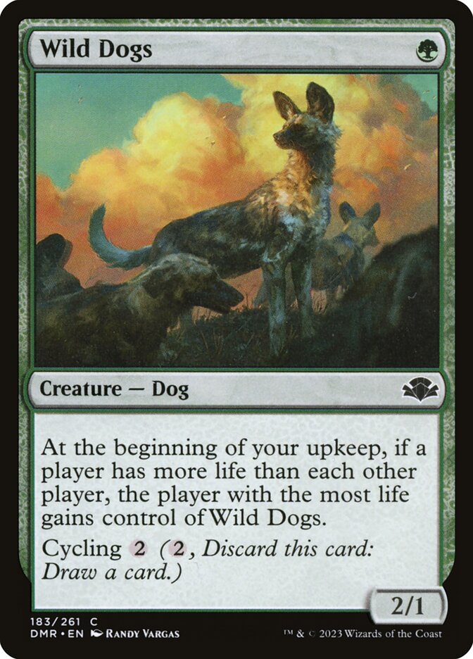 Wild Dogs (183) - Dominaria Remastered (DMR)