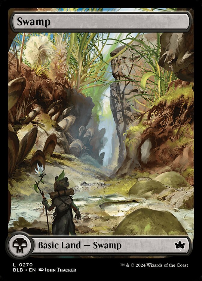 Swamp (270) - [Full Art] Bloomburrow (BLB)