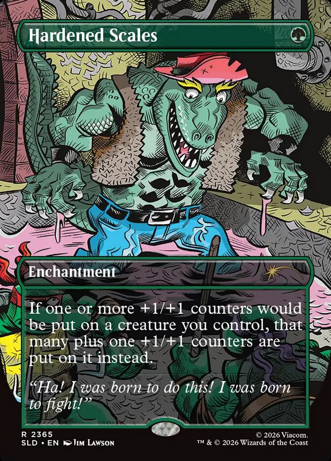 Hardened Scales (2365) - Secret Lair Drop (SLD)