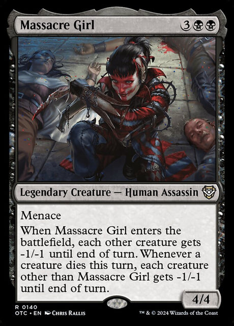 Massacre Girl (140) - Outlaws of Thunder Junction Commander (OTC)