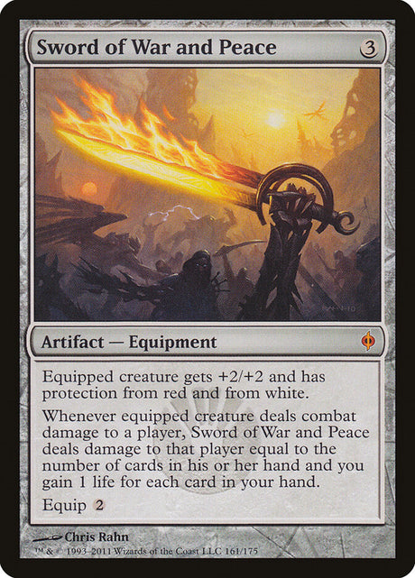 Sword of War and Peace (161) - New Phyrexia (NPH)