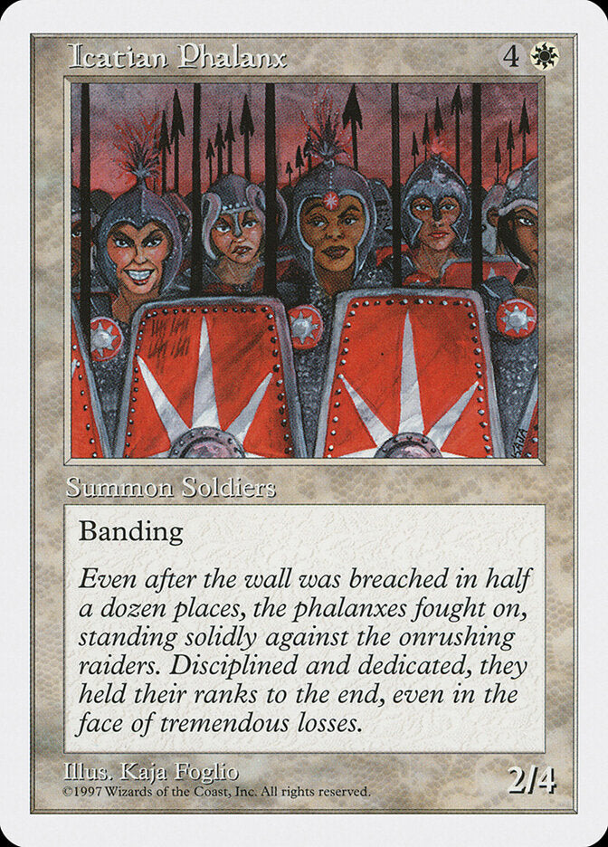 Icatian Phalanx (36) - Fifth Edition (5ED)