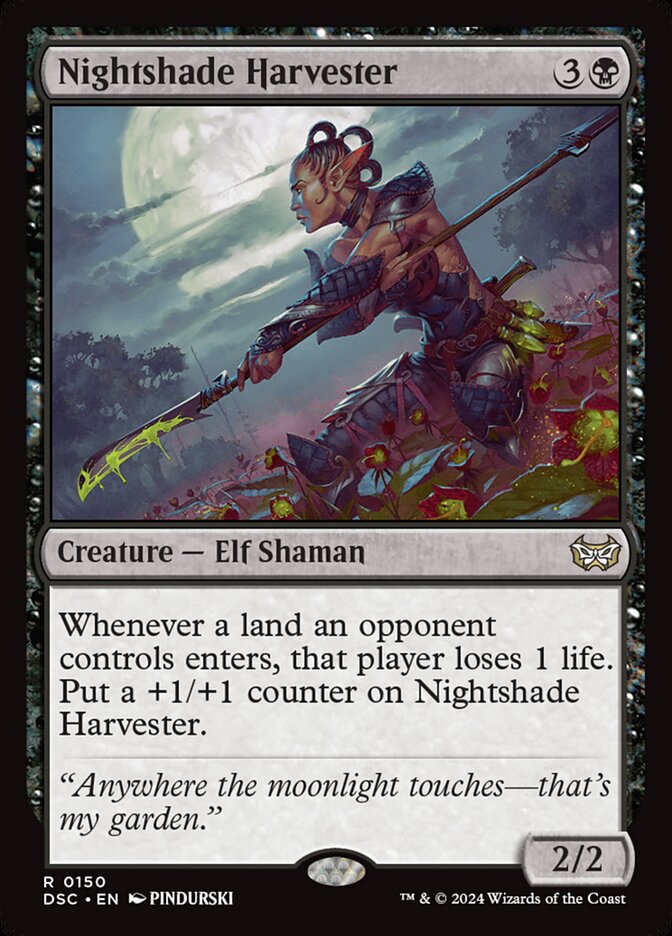 Nightshade Harvester (150) - Duskmourn: House of Horror Commander (DSC)