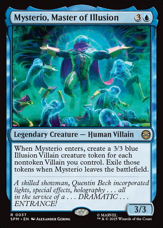 Mysterio, Master of Illusion (37) - [Foil] Marvel's Spider-Man (SPM)