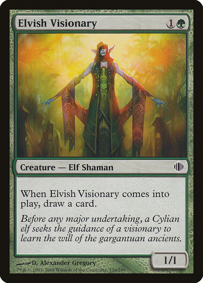 Elvish Visionary (130) - Shards of Alara (ALA)