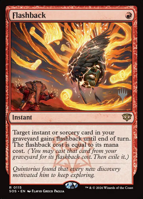 Flashback (115p) - Secrets of Strixhaven Promos (PSOS)