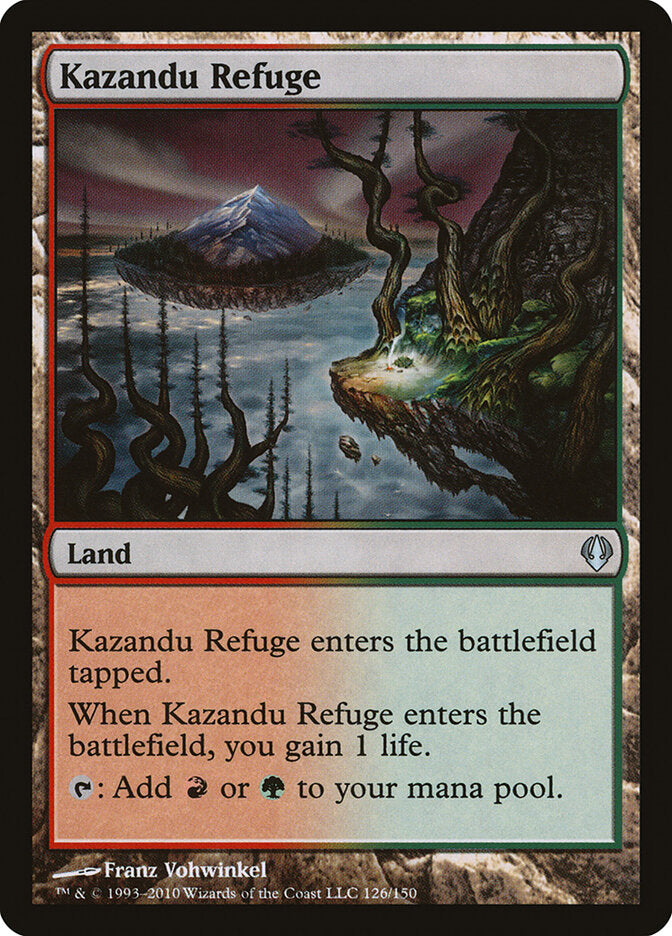 Kazandu Refuge (126) - Archenemy (ARC)