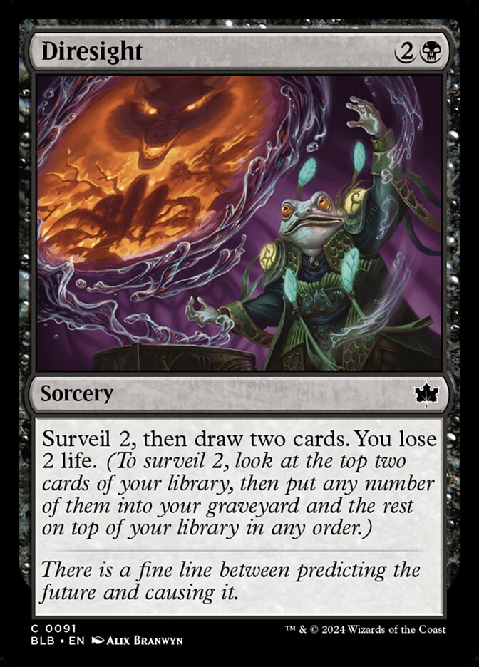 Diresight (91) - Bloomburrow (BLB)