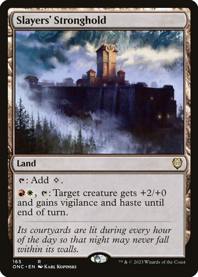 Slayers' Stronghold (165) - Phyrexia: All Will Be One Commander (ONC)
