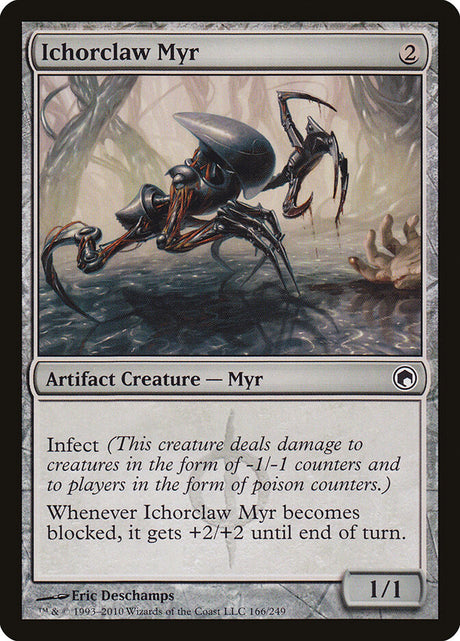 Ichorclaw Myr (166) - Scars of Mirrodin (SOM)