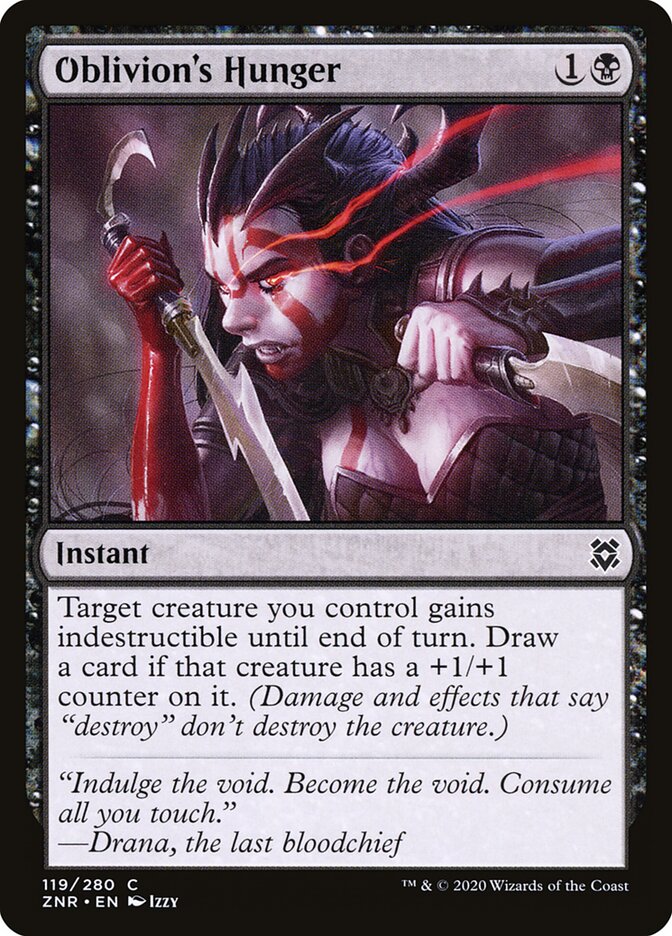 Oblivion's Hunger (119) - Zendikar Rising (ZNR)