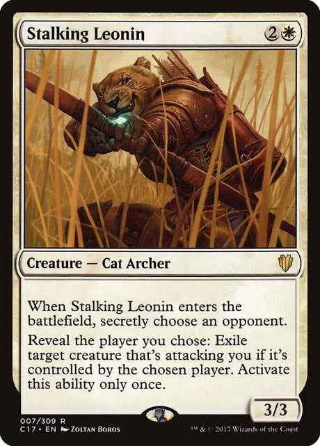 Stalking Leonin (7) - Commander 2017 (C17)