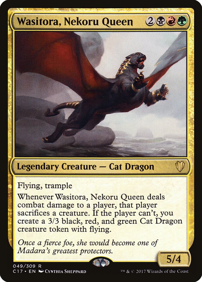 Wasitora, Nekoru Queen (49) - Commander 2017 (C17)