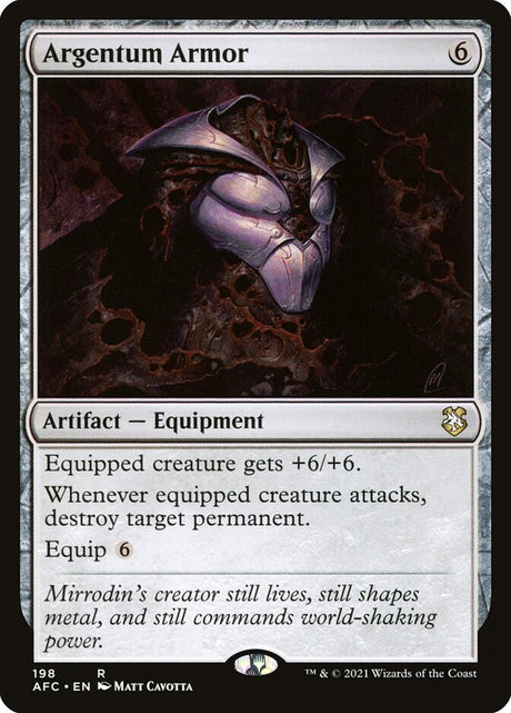 Argentum Armor (198) - Forgotten Realms Commander (AFC)