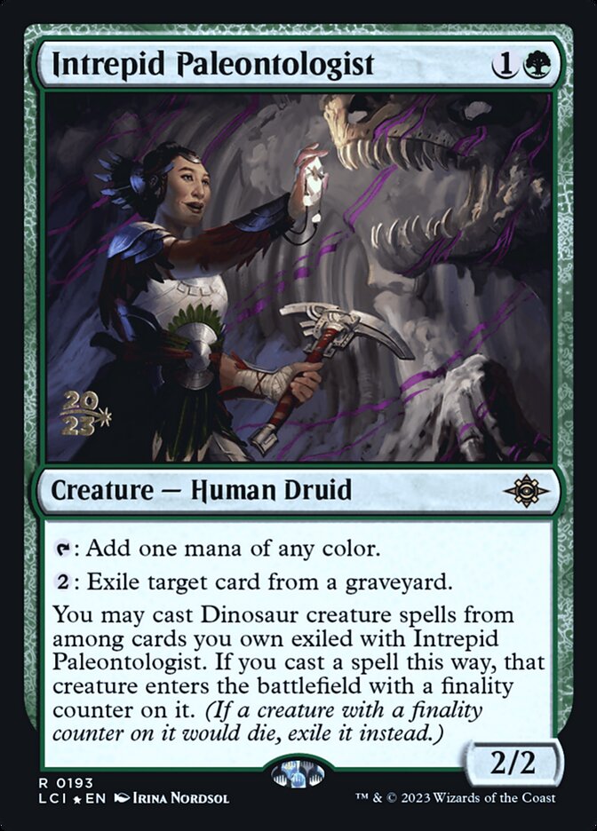Intrepid Paleontologist (193s) - The Lost Caverns of Ixalan Promos (PLCI)