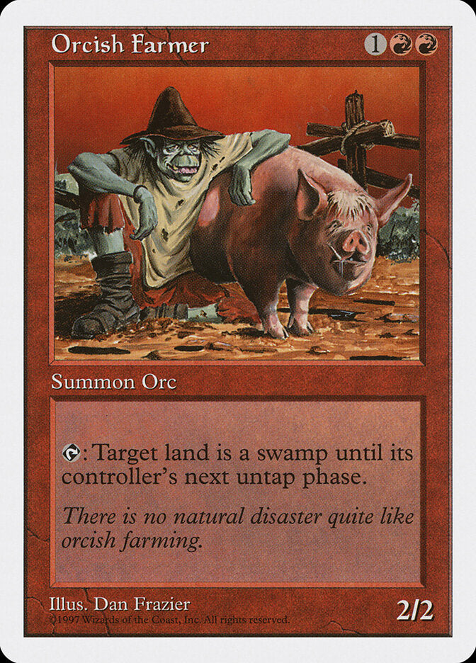 Orcish Farmer (256) - Fifth Edition (5ED)