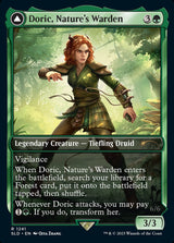Casal, Lurkwood Pathfinder // Casal, Pathbreaker Owlbear (1241) - Secret Lair Drop (SLD)