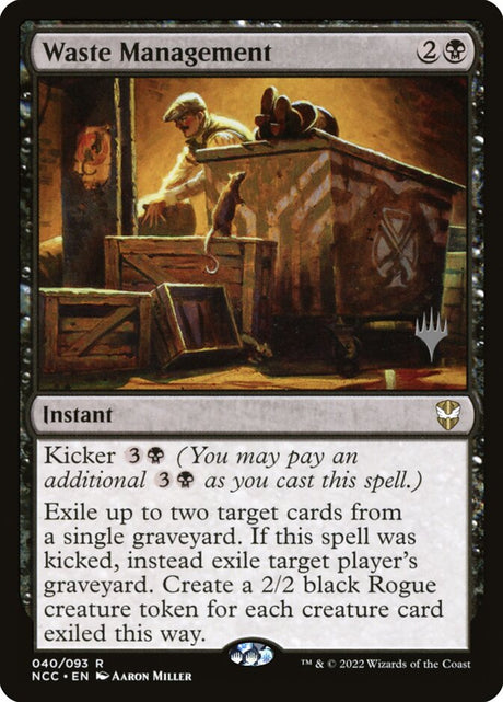 Waste Management (40p) - New Capenna Commander Promos (PNCC)