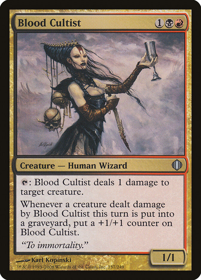 Blood Cultist (157) - Shards of Alara (ALA)