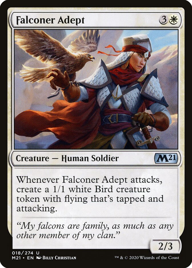 Falconer Adept (18) - Core Set 2021 (M21)