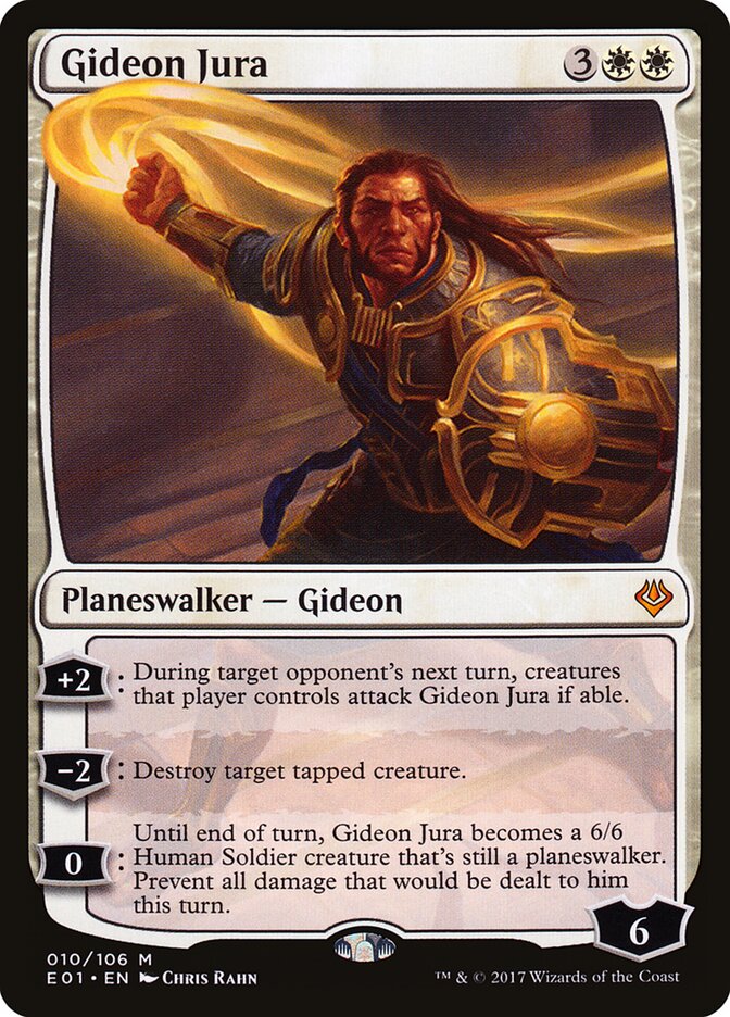 Gideon Jura (10) - Archenemy: Nicol Bolas (E01)