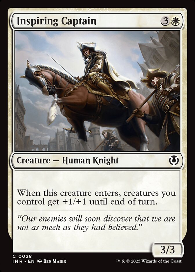 Inspiring Captain - Innistrad Remastered (INR)