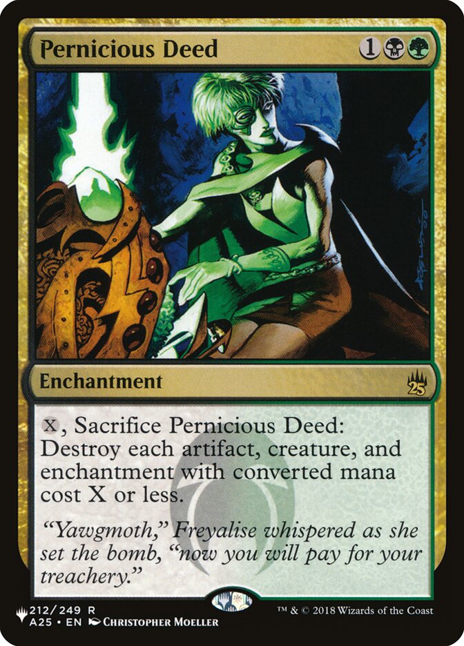 Pernicious Deed (A25-212) - The List (PLST)