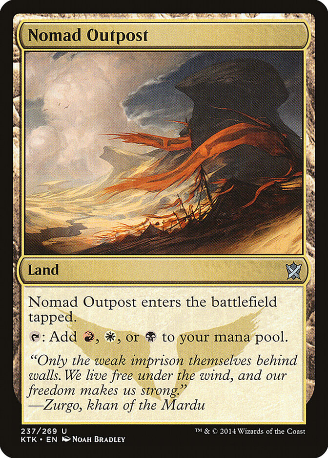 Nomad Outpost (237) - Khans of Tarkir (KTK)