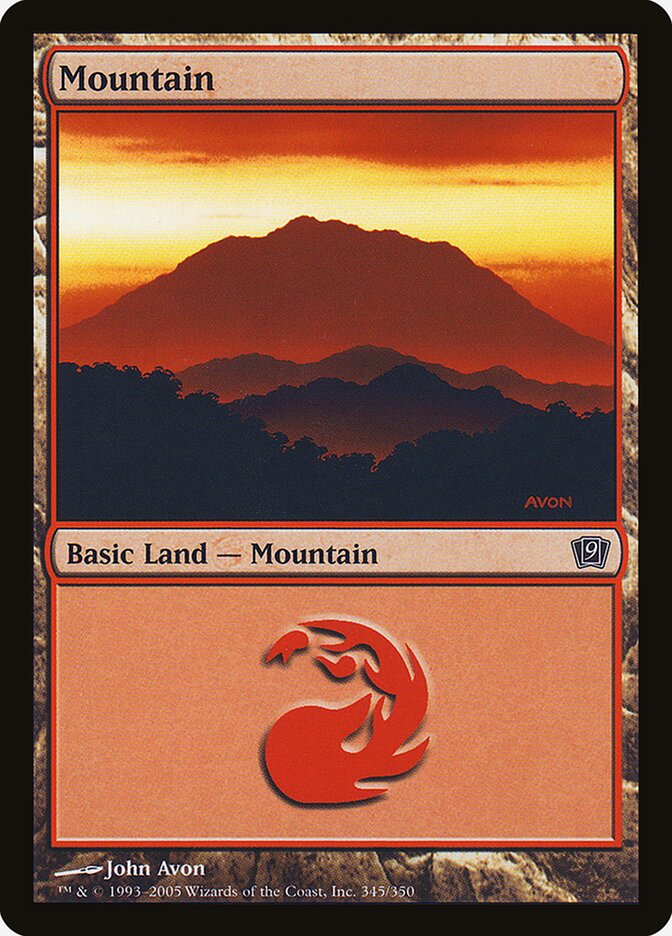 Mountain (345) - Ninth Edition (9ED)
