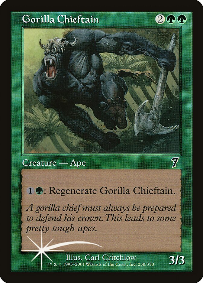 Gorilla Chieftain (250) - Seventh Edition (7ED)