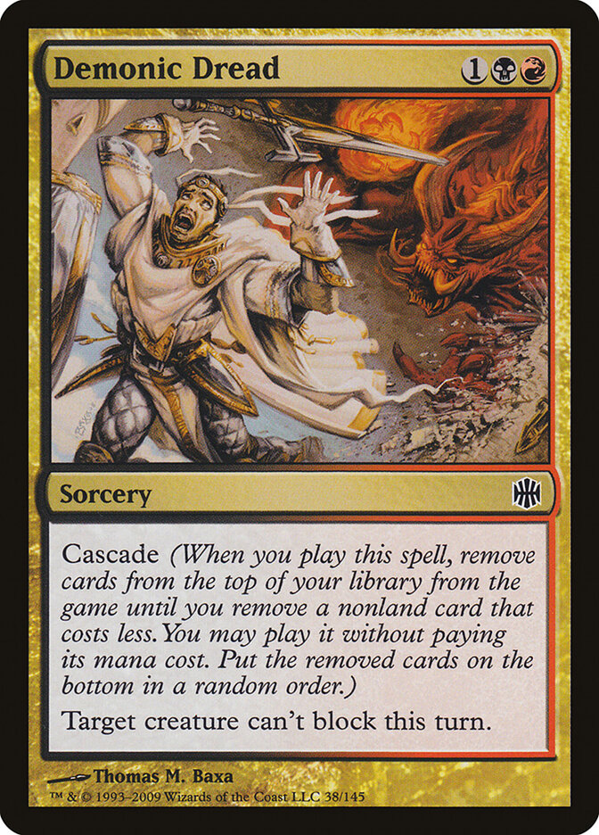 Demonic Dread (38) - Alara Reborn (ARB)