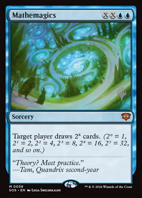 Mathemagics (58p) - Secrets of Strixhaven Promos (PSOS)