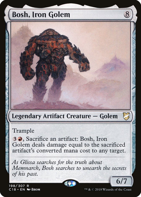 Bosh, Iron Golem (198) - Commander 2018 (C18)