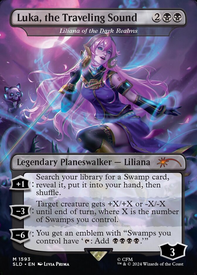 Luka, the Traveling Sound - Liliana of the Dark Realms (1593) - Secret Lair Drop (SLD)