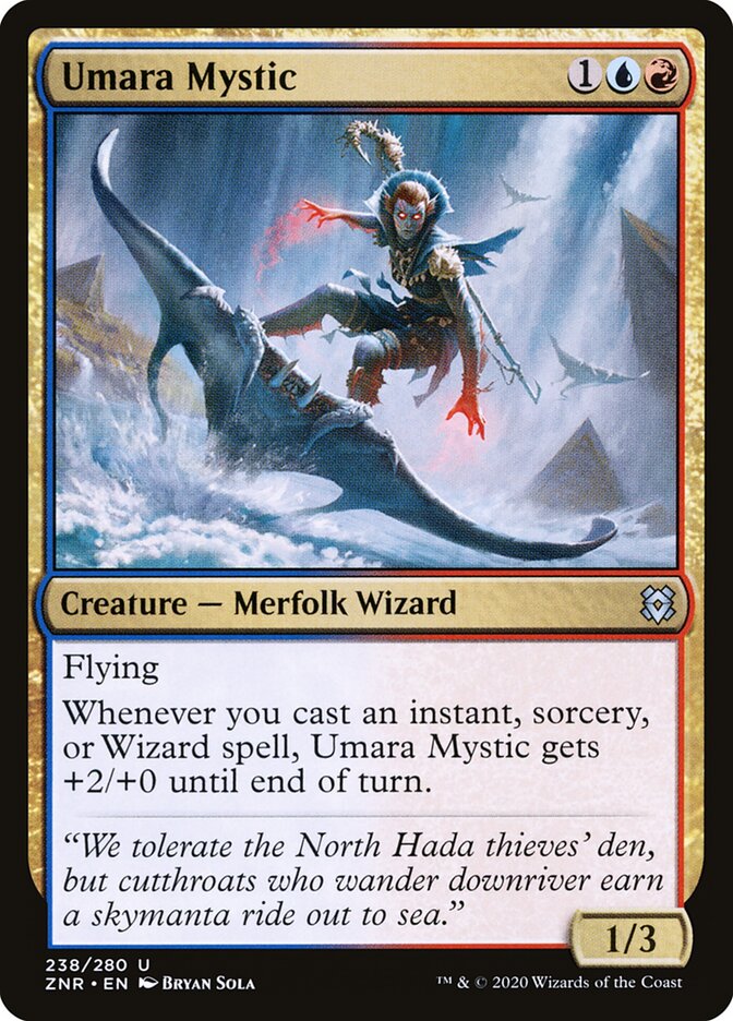 Umara Mystic (238) - Zendikar Rising (ZNR)