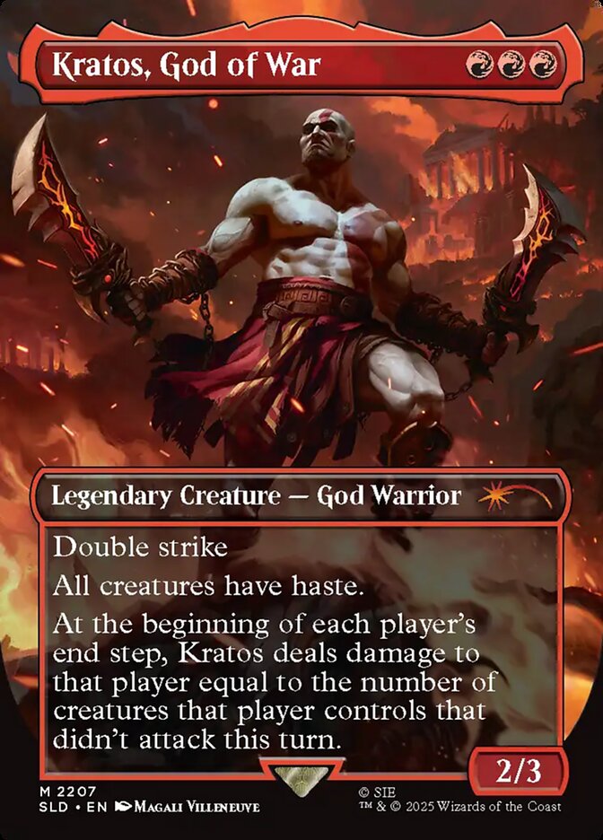 Kratos, God of War (2207) - Secret Lair Drop (SLD)