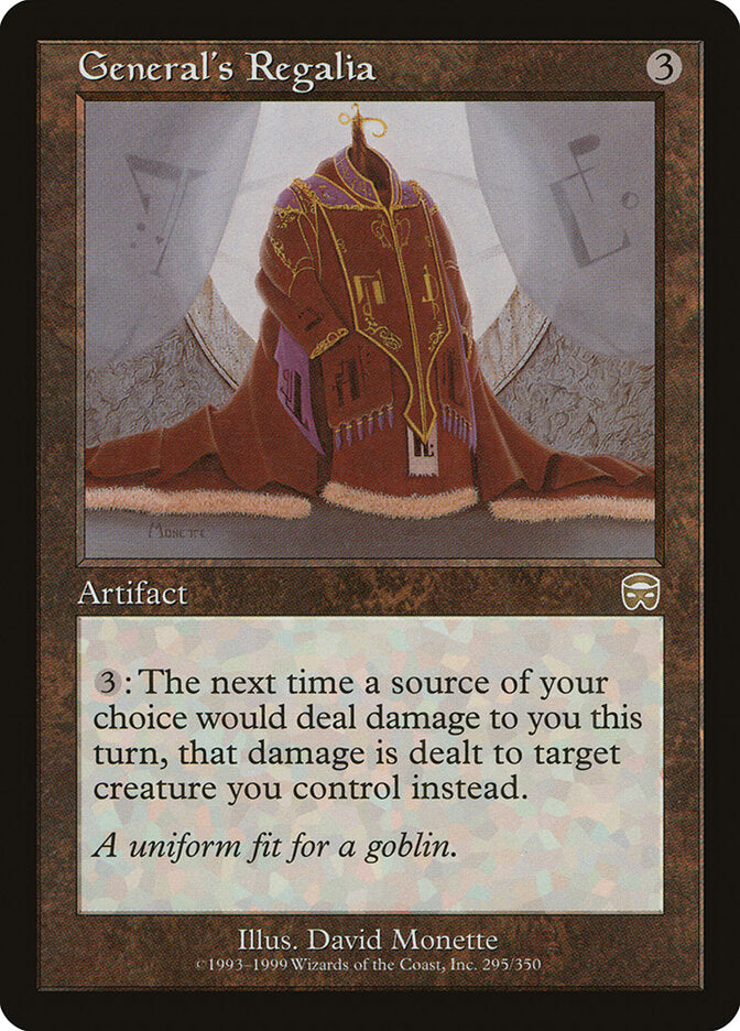 General's Regalia (295) - Mercadian Masques (MMQ)
