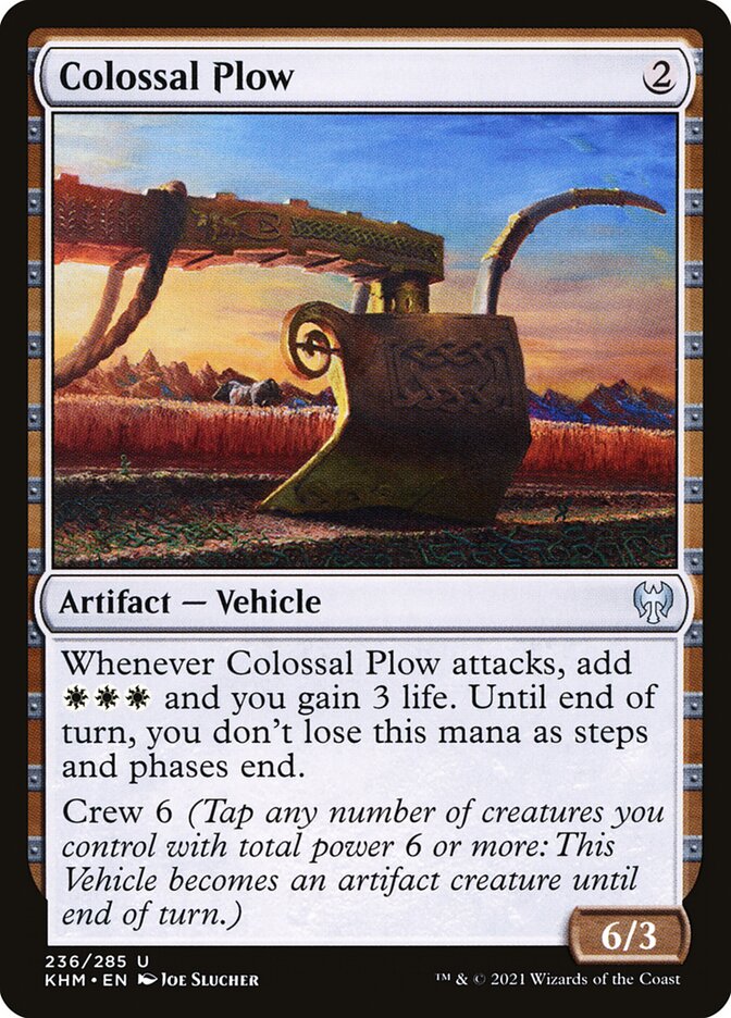 Colossal Plow (236) - Kaldheim (KHM)