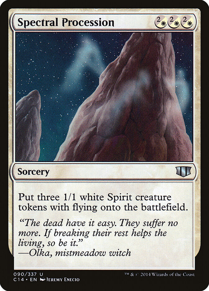 Spectral Procession (90) - Commander 2014 (C14)