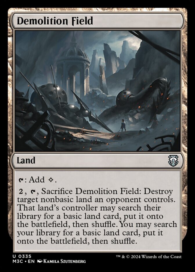 Demolition Field - [Foil] Modern Horizons 3 Commander (M3C)
