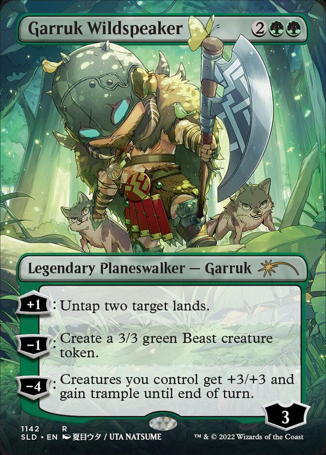 Garruk Wildspeaker (1142) - Secret Lair Drop (SLD)