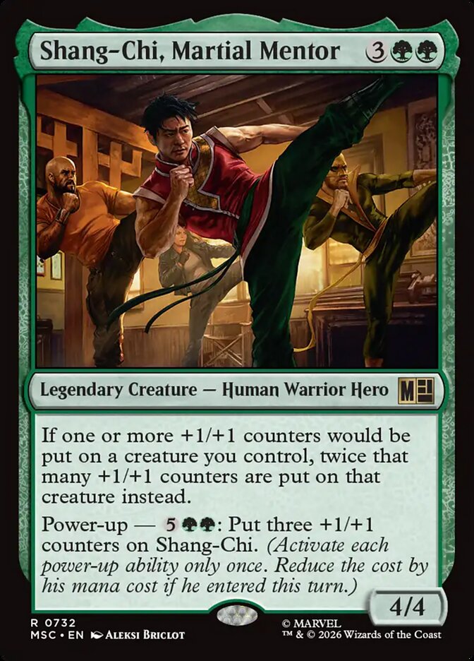 Shang-Chi, Martial Mentor (732) - Marvel Super Heroes Commander (MSC)