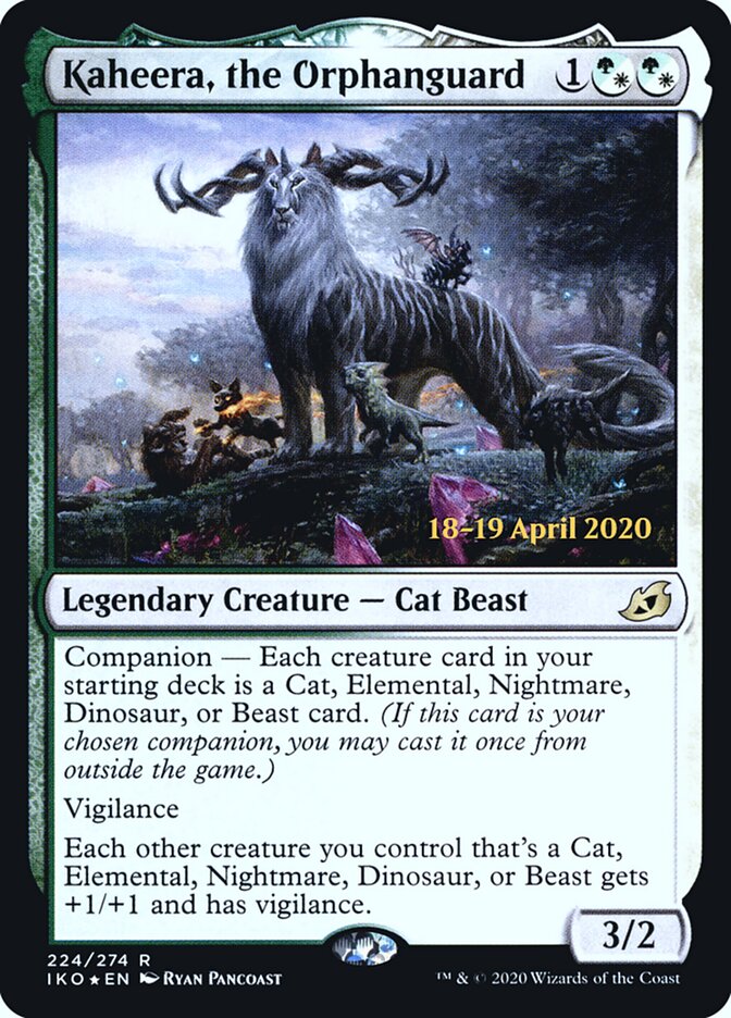 Kaheera, the Orphanguard (224s) - Ikoria: Lair of Behemoths Promos (PIKO)