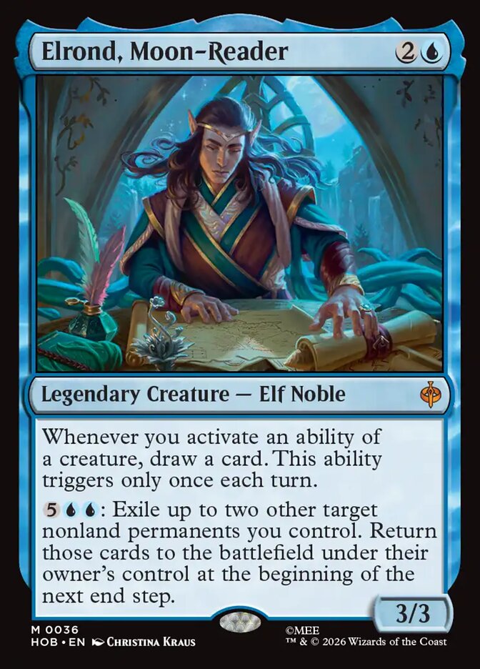 Elrond, Moon-Reader (36) - The Hobbit (HOB)
