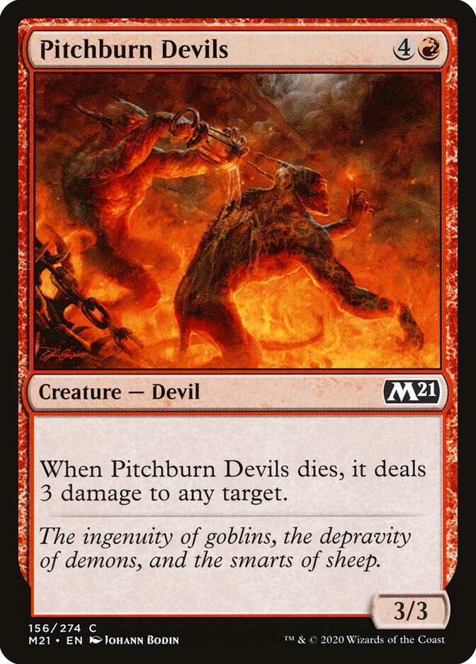 Pitchburn Devils (156) - Core Set 2021 (M21)