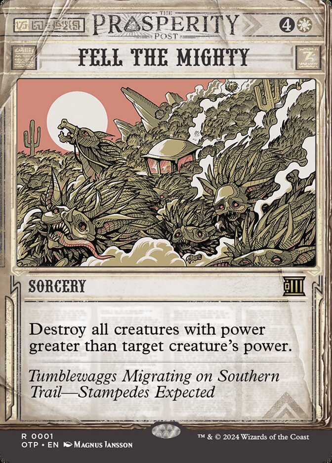 Fell the Mighty (1) - Breaking News (OTP)